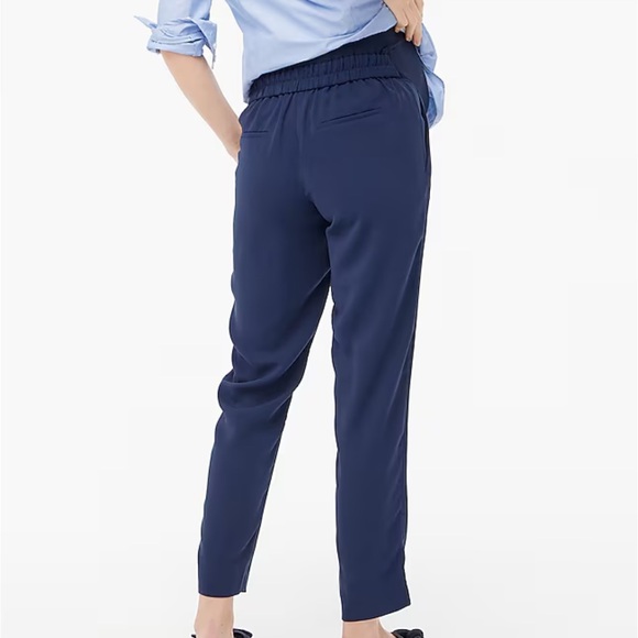 Lot of 2 pairs - J.Crew LIKE NEW black and blue maternity pants - Picture 8 of 11